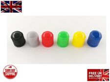Tyre Valve Dust Caps Car Bike Motorcycle 20 pcs Red Blue Yellow Green