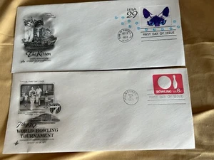 Ersttagsbrief Bowlingturnier 21. August 1971 Milwaukee, WI 8 Cent - Bild 1 von 1