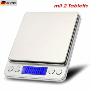 Digitale LCD Küchenwaage Feinwaage Haushaltswaage 3kg/0,1g Grammwaage Briefwaage - Bild 1 von 6