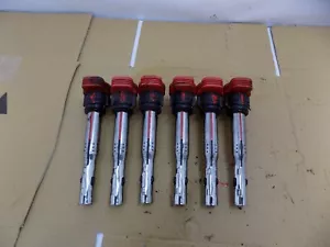 2013 AUDI S4 S5 3.0 TFSI CGW IGNITION COIL PACK 06E905115E SET OF 6 - Picture 1 of 3