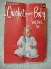 50's Vintage American Thread Company Star Baby Book Crochet Book Clothes Blanket