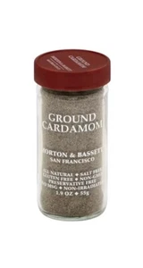 Morton & Bassett Ground Cardamom 1.9 Oz. All Natural & Non-Irradiated - Picture 1 of 2