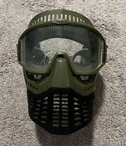 Vintage JT X-Fire Paintball Mask Green/Black