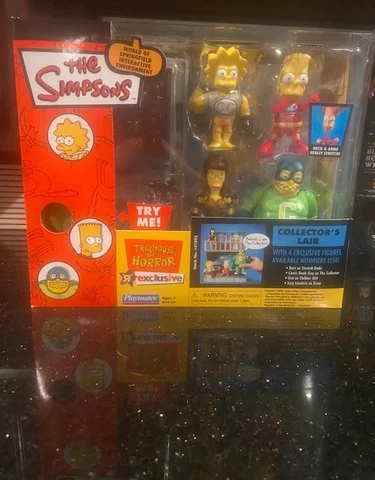 The Simpsons World of Springfield Treehouse of Horror Collectors Lair Set Cover