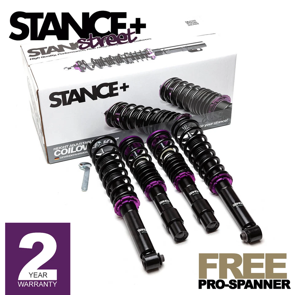 Kit de suspensión Stance+ Street Coilovers BMW Serie 5 (E60) sedán (todos los motores) - Imagen 1 de 2