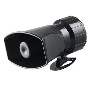 Hot Alarm Horn 7 Tones Loud Clear Sound Wireless Alarm Speaker For 12V Cars - Picture 1 of 12
