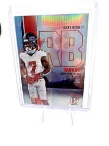 2024 Topps Signature Class Bucky Irving Chrome Variation Teal 108/225 Bucs - Picture 1 of 2
