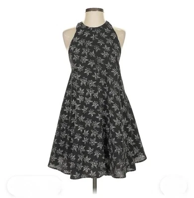 Vestido Azalea Negro y Beige Línea A Sin Mangas Talla Med Foto 1 de 4