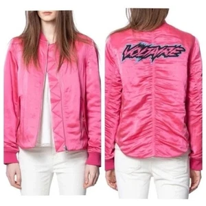 Chaqueta Bomber Zadig & Voltaire Ben Blusa Framboise Rosa Pequeña - Imagen 1 de 13