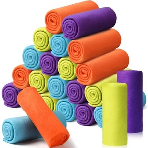 24 Packs Fleece Throw Blanket Soft Warm Lightweight Fleece Blanket Cozy Throw... - Picture 1 of 6