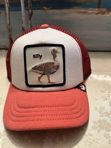 The Farm Trucker Hat "So Silly” Goorin Bros. Snapback Embroidered Patch New - Picture 1 of 6