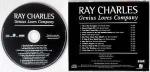 CHARLES RAY+VA (DUETS) "VG" "'GENIUS LOVES COMPANY" 2004 US CONCORD PROMO CD - Picture 1 of 1
