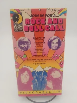 Rock And Roll Call VHS 1984 The Video Late Show Rare Classic Music 60s/70s Hits - Image 1 of 4