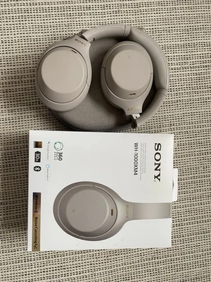 Sony WH-1000XM4 Bluetooth In-Ear Headphones - Image 1 of 3