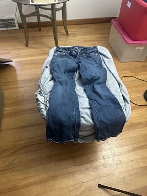 Pantalones de mezclilla para mujer American Eagle Outfitters Favorite Boyfriend talla 4 Foto 1 de 4