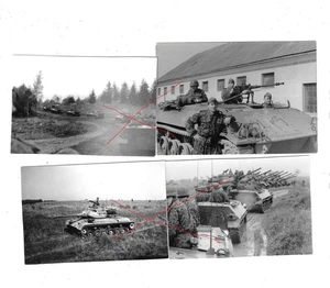 Nr.56058 4 x  Foto  Österreich  Bundesheer 2 Republik  Panzer  tank - Picture 1 of 2