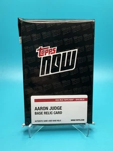 2024 MLB Topps Now Aaron Judge Unopened Game Used Base Relic # to /125 Or Lower - Picture 1 of 11