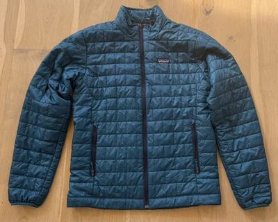Patagonia Nano Puff Men Size Medium in Underwater Blue - Image 1 of 4