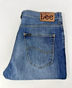 Lee Brooklyn Jeans W34 L32 Herren Blau Straight Leg Baggy - Bild 1 von 17