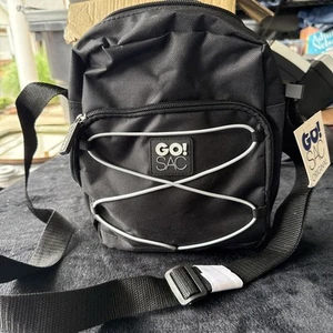 Go! Sac Original - Bolso Bandolera Kali Negro Resistente Nuevo Cartera - Imagen 1 de 5