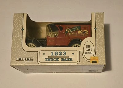 Ertl  1923 Anheuser Busch Budweiser Truck Bank 1:25  Die Cast  RR Tires 1992... - Image 1 of 4