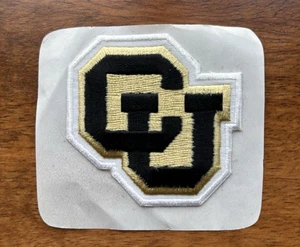 University of Colorado at Boulder Büffel Aufkleber schwarzer Schriftzug weißer Rand - Bild 1 von 3