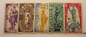 DANZIG, Scott: B23-B27, postfrisch leicht aufklappbar, Lot30, Kat 16,50 $ - Bild 1 von 1