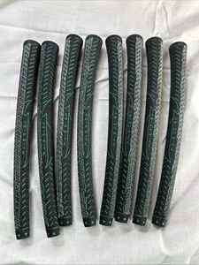8 Vintage Oldstock Golf Pride Black Green Victory Swing Rite Half Cord Grips 58 - Picture 1 of 10