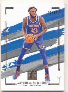 MITCHELL ROBINSON 2020-21 IMPECCABLE #3 SP NEW YORK KNICKS #13/99 MINT - Picture 1 of 2