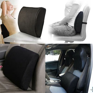 Rückenstützkissen Memory Foam Lendenkissen für Bürostuhl Auto Lordosenstütze - Bild 1 von 11