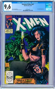 Uncanny X-Men #267 (1990) CGC 9,6, ¡páginas blancas! ¡Segunda aplicación completa de GAMBITO! - Imagen 1 de 2