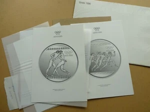 1996 6X PHOTO DRAW OLYMPIC GAME AUSTRIA GREECE CENTENIAL OF THE OLYMPIC - Picture 1 of 8
