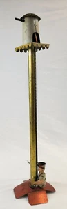 Rare Antique Vintage Legmann Gustav The Miller German Climbing Tin Toy Windmill - Picture 1 of 23