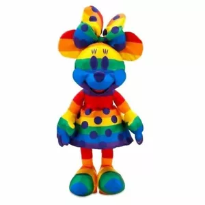 Disney - Minnie Mouse Plush Rainbow Collection 2020 NEW with TAG - Picture 1 of 1