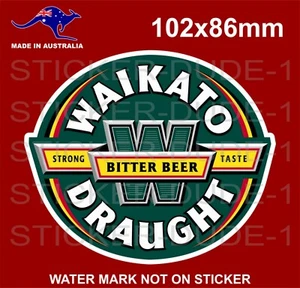 WAIKATO DRAUGHT BEER STICKER WILLIE THE WAITER - Picture 1 of 1