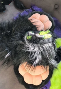 Handmade Mochi Minky Fursuit Paws - Picture 1 of 4