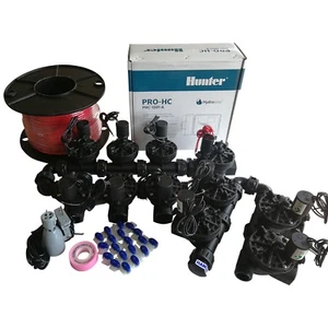 Hunter 12 Station Pro-HC WiFi Irrigation*Outdoor*11x25mmSolenoid,RainSensor,Wire - Picture 1 of 8