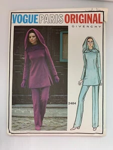 VOGUE PARIS ORIGINAL 2484 DESIGNER GIVENCHY Misses’ 10 Uncut - Bild 1 von 3