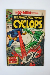 the X-men #45 - Juni 1968 - Marvel Comics Group - " When Mutants Clash " - Bild 1 von 2