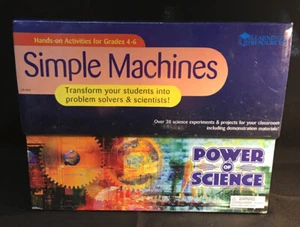 Máquinas simples recursos de aprendizaje poder de la ciencia STEM grados 4-6 SELLADO - Imagen 1 de 8