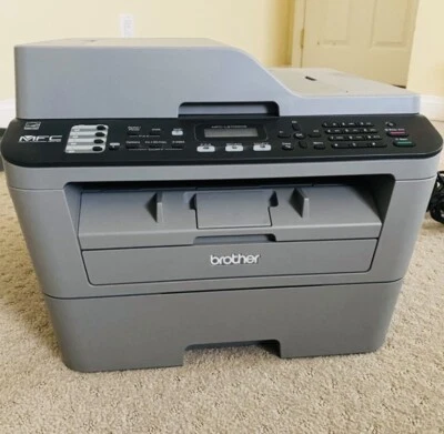 Brother Compact Wireless All-In-One Printer | Model: MFC-L2700DW | Grey | Used - Image 1 of 3