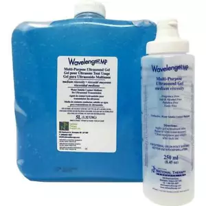 Ultrasound Transmission Blue Gel 5 Litre Wavelength Multi Purpose. - Picture 1 of 3