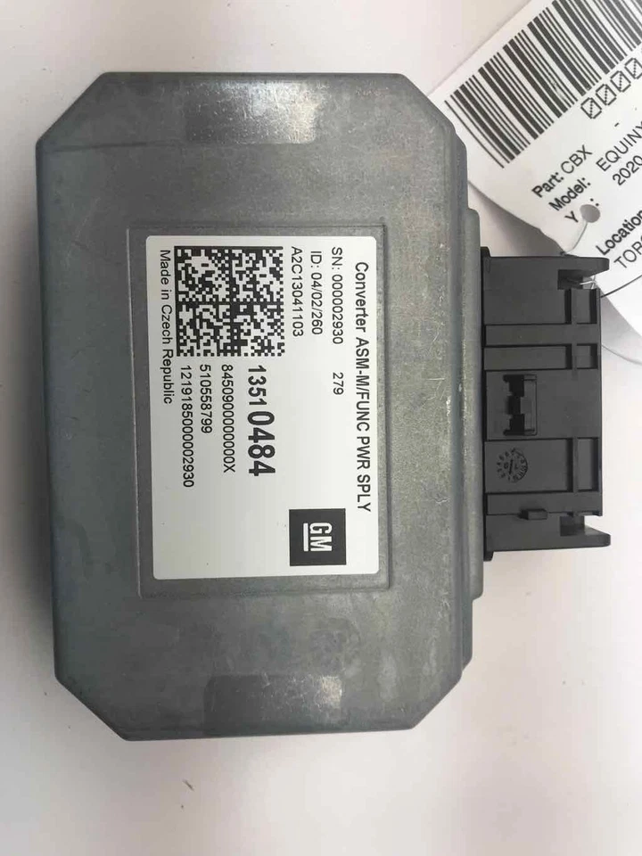 20 CHEVY EQUINOX Torque Converter Torque Converter Module Oe 13510484 - Image 1 of 1