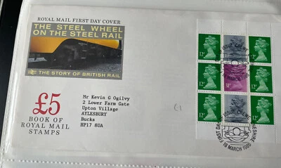 GB Definitive Stamps Booklet Pane Cover. Part Of Large Lot. Fine Condition. - Image 1 of 4