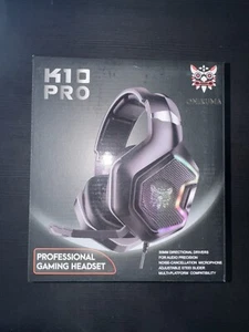 Onikuma K10 Pros Gaming Headset With RGB Brand New PlayStation/Xbox/PC - Picture 1 of 8