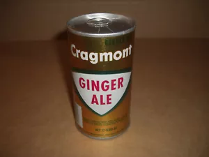 Cragmont Gingerale Soda 12 OZ Empty Can 1970's Original S/S - Picture 1 of 6