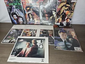 The X-Files Comics Digest Topps Comics Magazine Show Photo Lot 1995 Vintage Fox - Picture 1 of 11