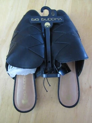 Nuevo zapato Big Buddha para mujer talla 6 negro espuma viscoelástica fácil de encender peso ligero Foto 1 de 3