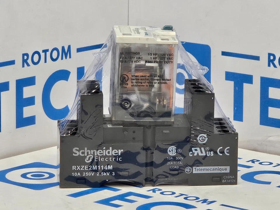 Schneider Electric RXZE2M114M NEW-OPEN BOX FedEx postpaid shipment - Image 1 of 1