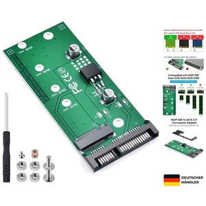 M2 Sata Adapter M.2 NGFF SSD auf 2,5 Zoll SATA III AdapterNicht für M.2 NVME,... - Bild 1 von 11